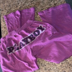Playboy Magenta Lounge Pants